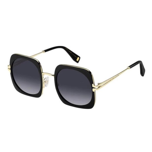 Marc Jacobs Accessories - NWT Marc Jacobs Black Gold Oversized Sunglasses